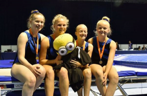 Marlies Kok, Amber Rademaker, Katelijne van der Avoird en Merel van Wilgenburgh Marlies Kok, Amber Rademaker, Katelijne van der Avoird en Merel van Wilgenburgh
